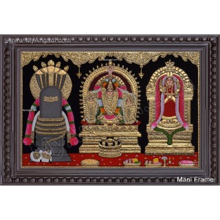 Vaitheeswaran Thaiyal Nayagi Tanjore Painting Vaitheeswaran Thaiyal Nayagi Tanjore Painting