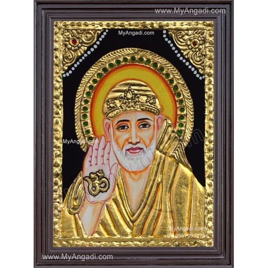 Saibaba Tanjore Painting