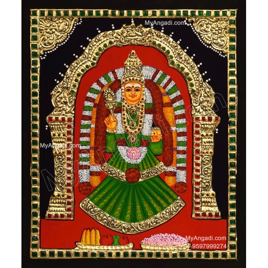 Veeramachi Amman Tanjore Painting