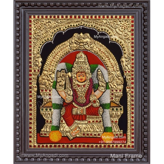Sri Gangamma Devi Tanjore Painting