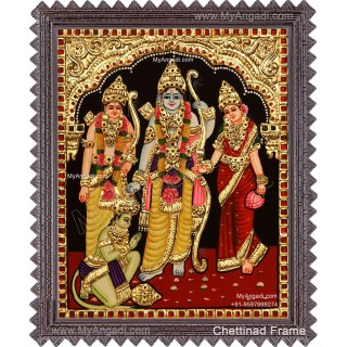 Ram Durbar Tanjore Painting Ram Durbar Tanjore Painting
