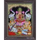 Ganesha Lakshmi Saraswathi Tanjore Painting