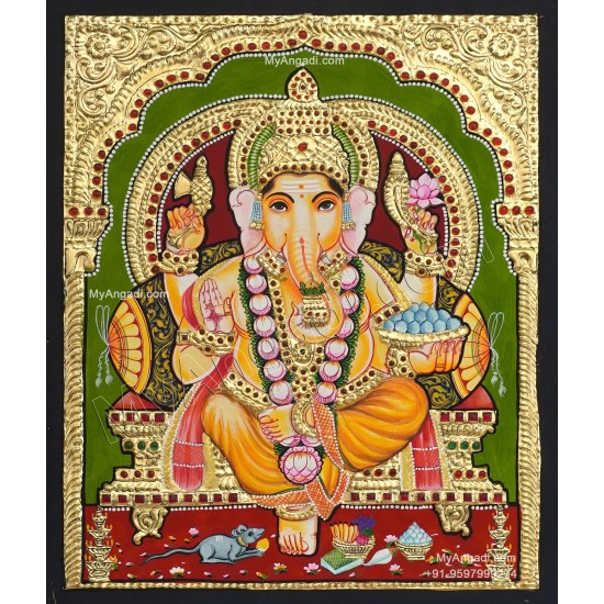 Ganesha Tanjore Paintings