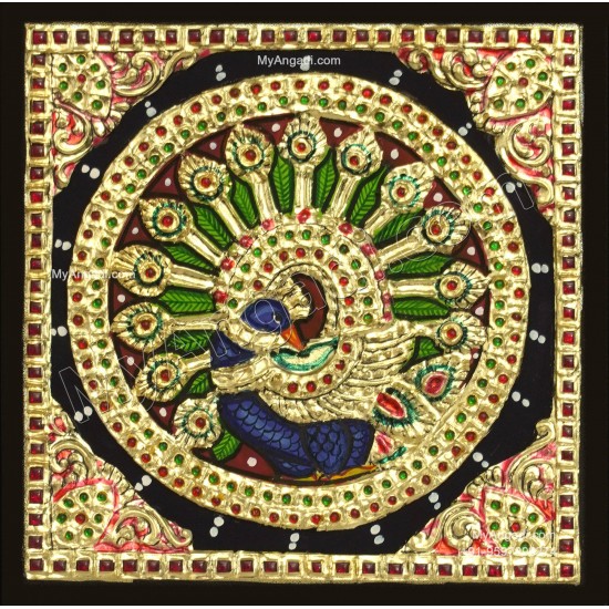 Peacock Tanjore Paintings
