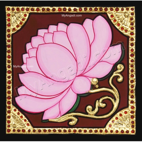 Lotus Tanjore Painting