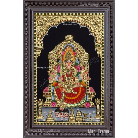 Samayapura amman Tanjore Painting
