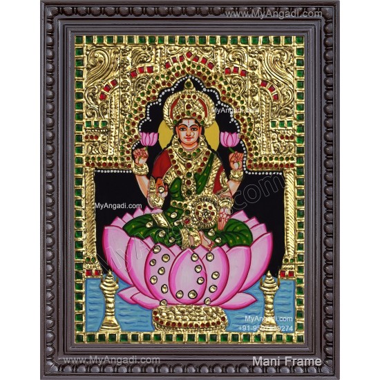 Dhana Lakshmi Tanjore Painting