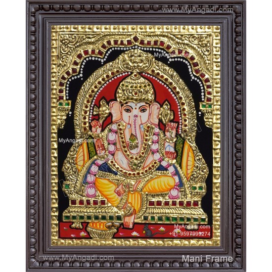 Ganesha Tanjore Painting