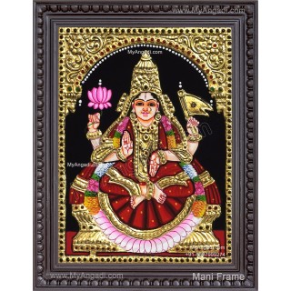 Adhi Lakshmi Tanjore Painting