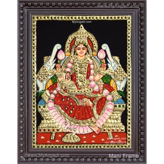 Gajalakshmi  Tanjore Painting