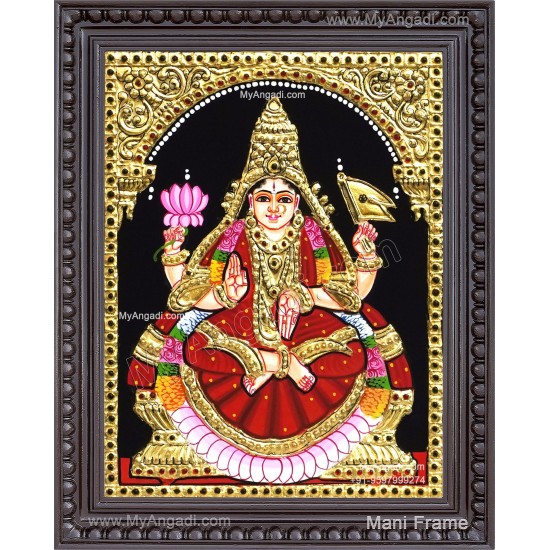 Adhi Lakshmi Tanjore Painting