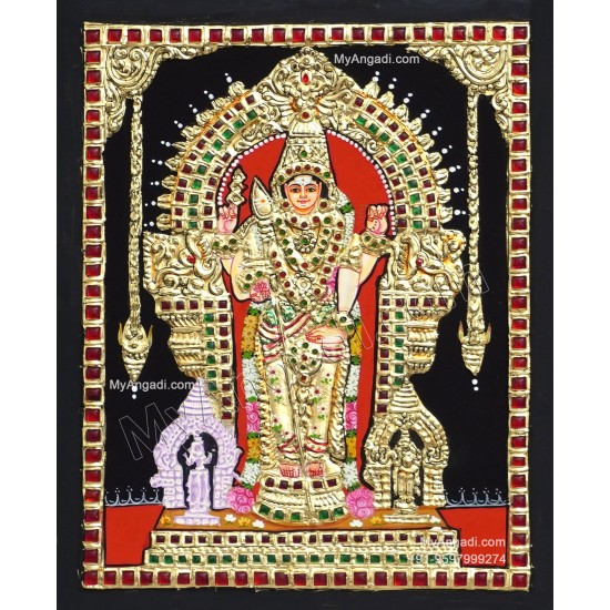 Tiruchendur Murugan Tanjore Painting