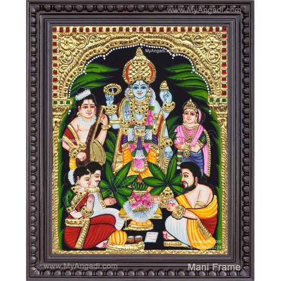Sathya Narayana Tanjore Painting