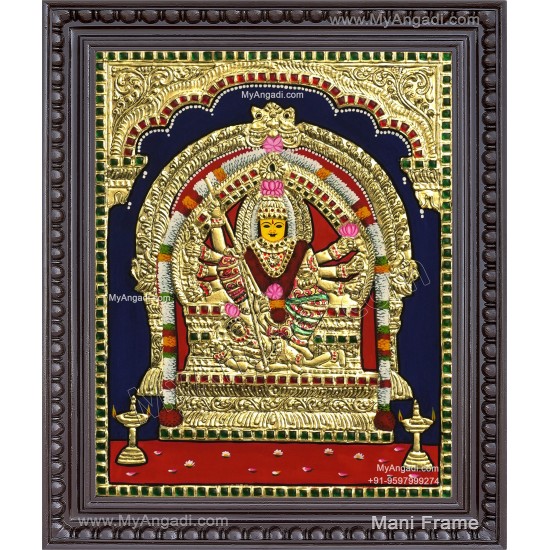Ponazhagu Nachiamman Tanjore Painting
