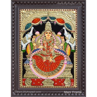 Gajalakshmi  Tanjore Painting
