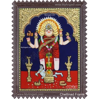 Masani Amman Tanjore Painting