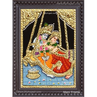 Radha Krishna Tanjore Paintings