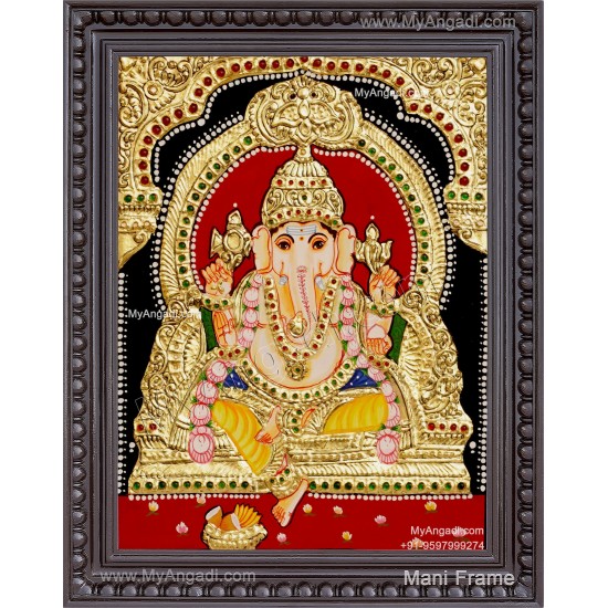 Ganesha  Tanjore Paintings