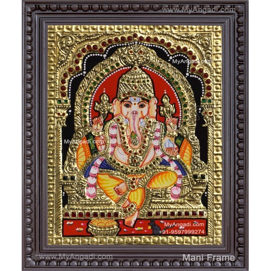 Vinayagar  Tanjore  Paintings