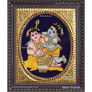 Krishna balaraman Tanjore Paintings Krishna balaraman Tanjore Paintings