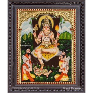 Dakshinamurthi Tanjore Painting
