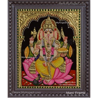 Ganesha  Tanjore Paintings