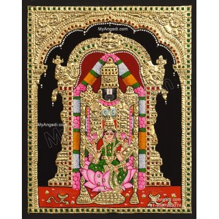 Balaji Lakshmi Tanjore Painting Balaji Lakshmi Tanjore Painting