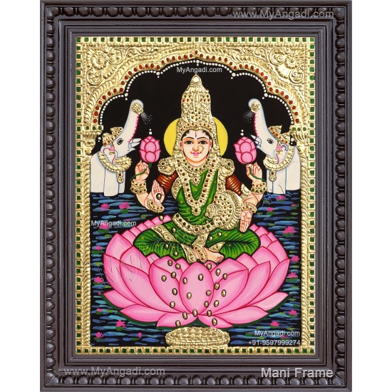 Gaja Lakshmi Tanjore Paintings