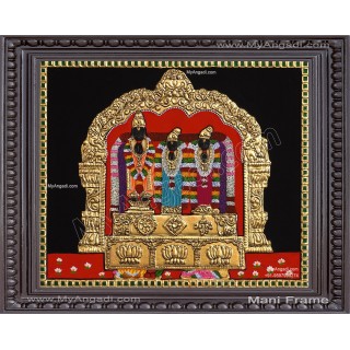 Sri aithammal  Tanjore Painting
