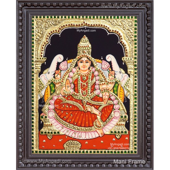 Gajalakshmi Tanjore Painting Gajalakshmi Tanjore Painting