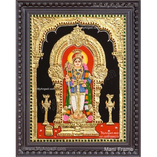Raja Alangara Murugan Tanjore Painting