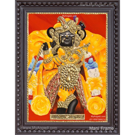 Shri radha raman tanjore painting