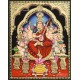 Shri Maha Shodashi Devi Tanjore Painting