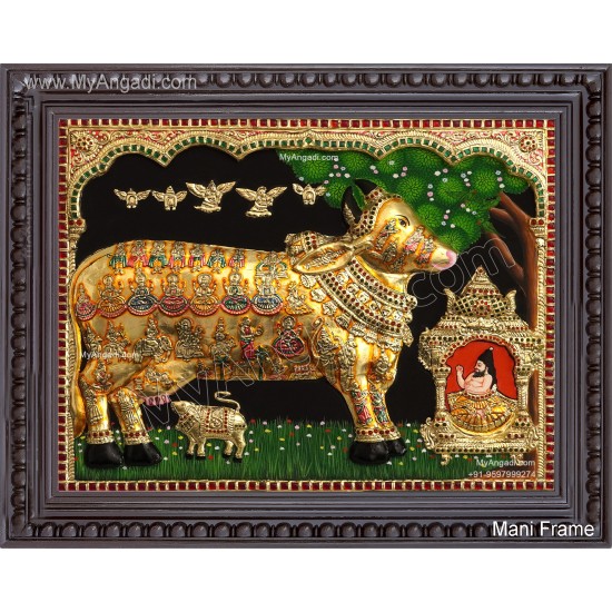 Komatha 2D Tanjore Painting Komatha 2D Tanjore Painting