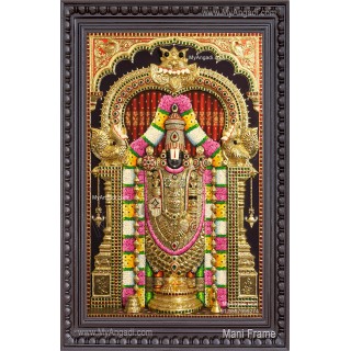 3D Balaji Tanjore Painting