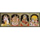 4 Panel  Tanjore Painting