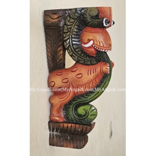 Vagai Wood Yazhi Wall Brackets