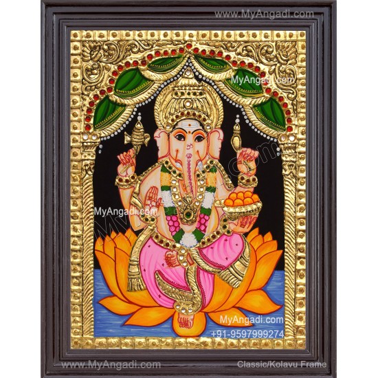 Ganesha Tanjore Paintings