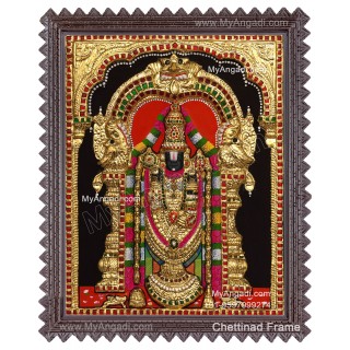 Balaji 3d Tanjore Painting