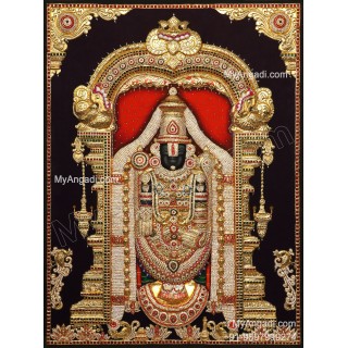 3D Balaji Tanjore Painting