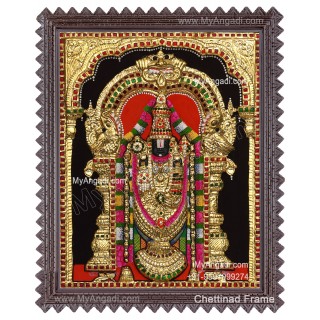 Balaji 3d Tanjore Painting