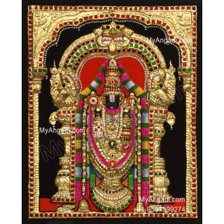 Balaji 3d Tanjore Painting