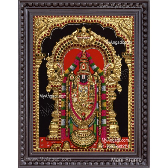 Balaji 3d Tanjore Painting