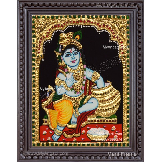 Butter Krishna Tanjore Paintings