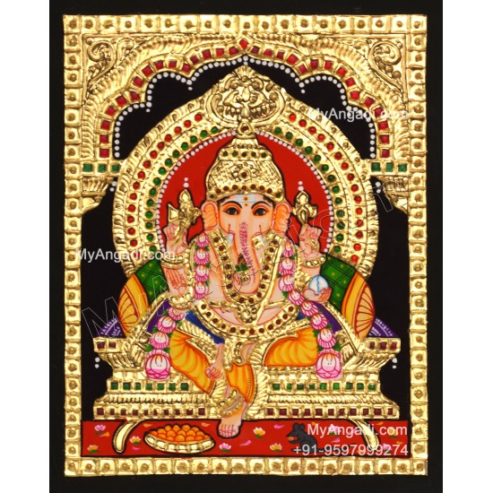 Ganesha Tajore Paintings