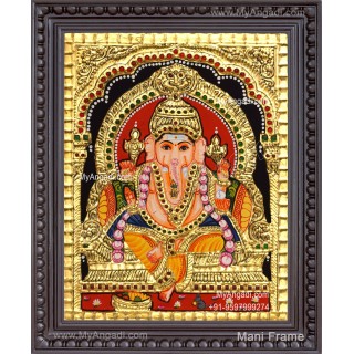 Ganesha Tanjore Painting