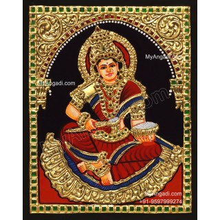 Annapoorani tanjore painting