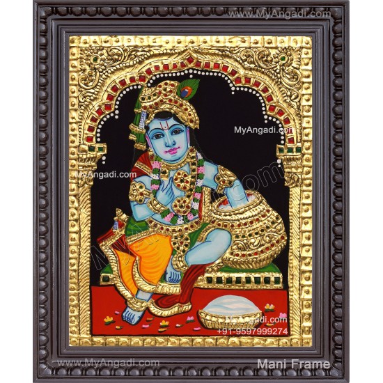 Butter Krishna Tanjore Paintings