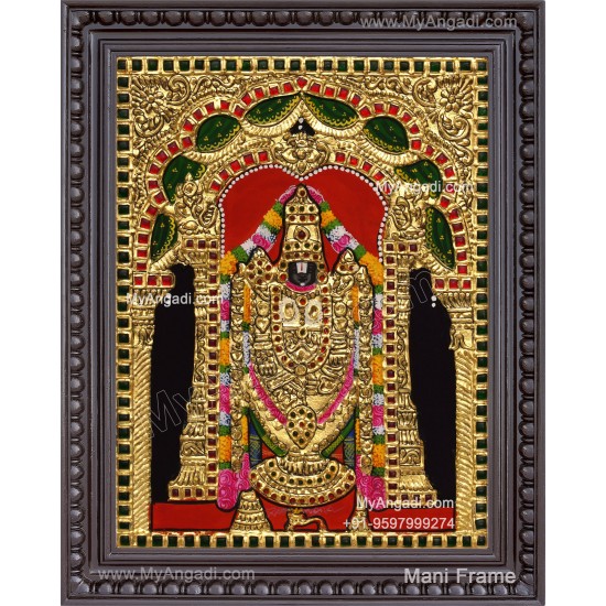 Venkateshwara Tanjore Painting
