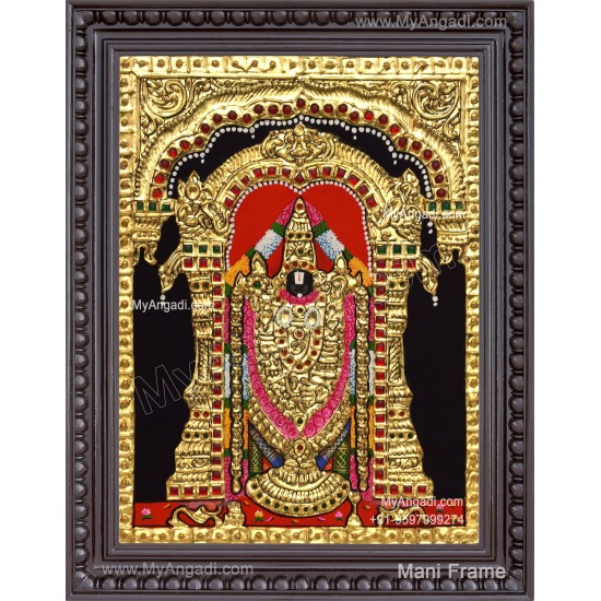 Venkateshwara  Swamy Tanjore Painting